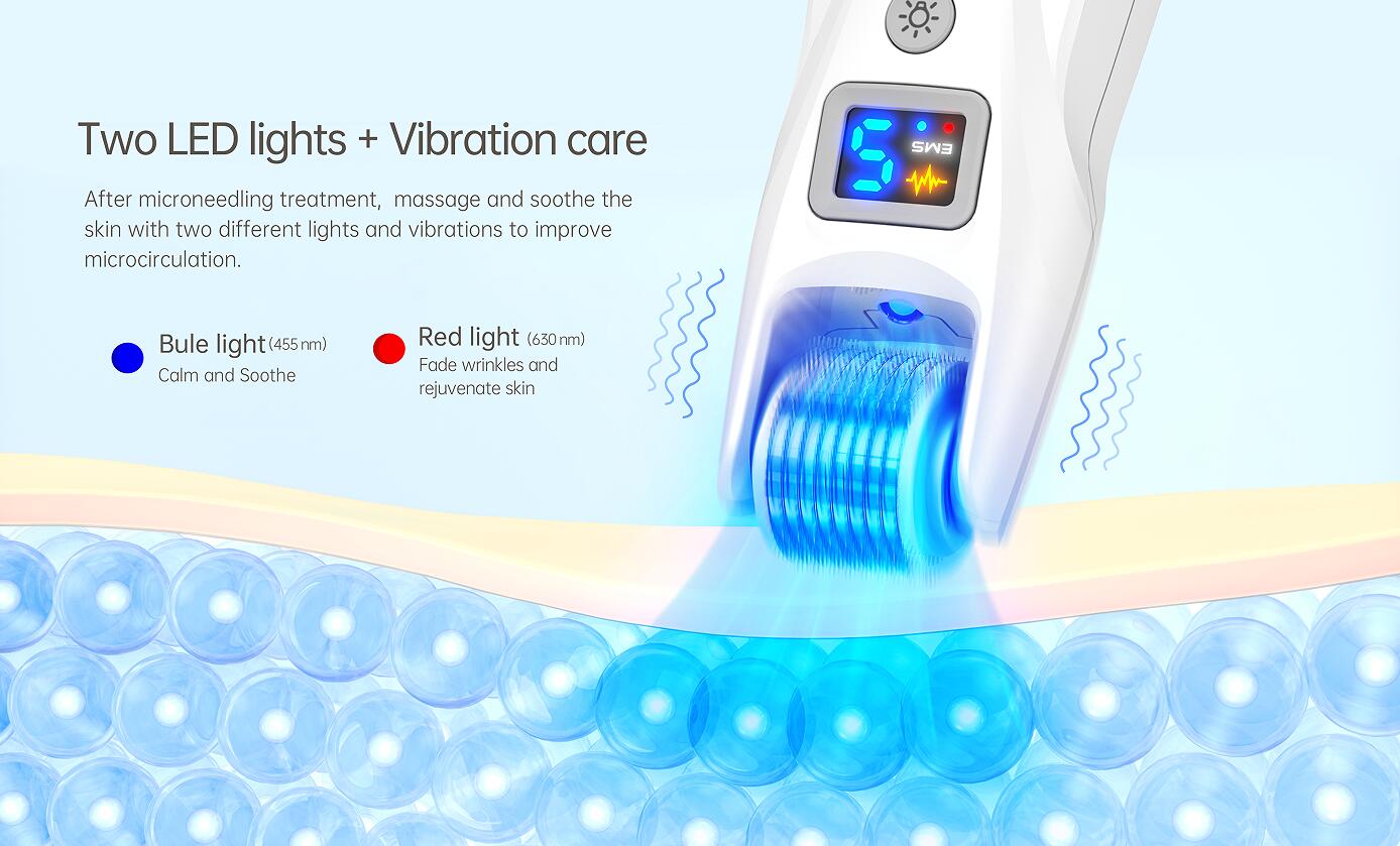 Derma Bioroller (LED+EMS+Vibrate）