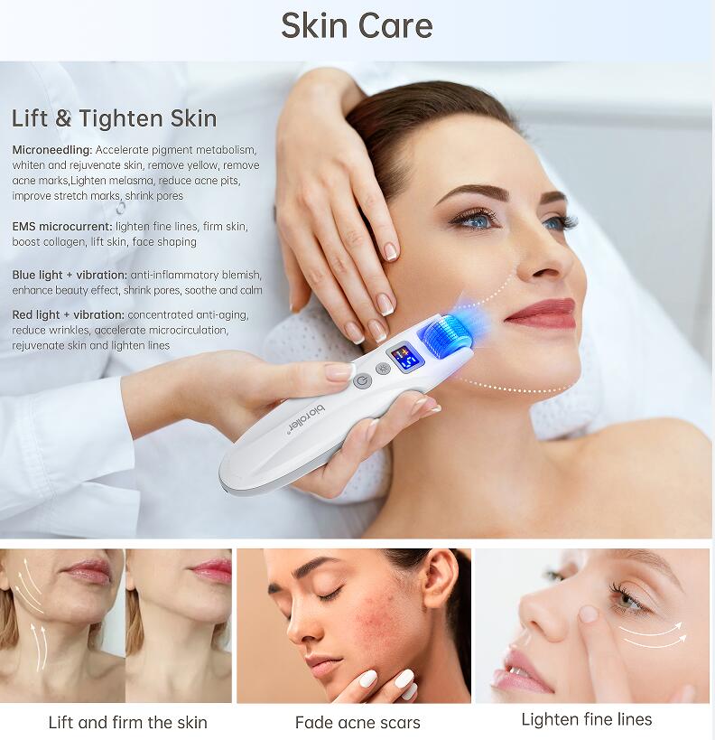 Derma Bioroller (LED+EMS+Vibrate）