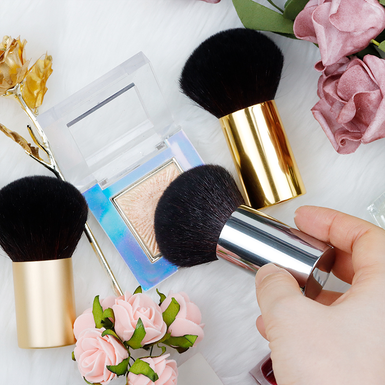 High quality Aluminum handle with matt black nylon hair of power brush