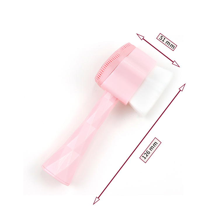 Double-sided skin-friendly and gentle facial cleanser