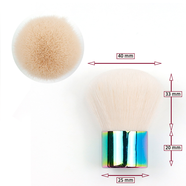 Mini Colorful kabuki brush for Blush