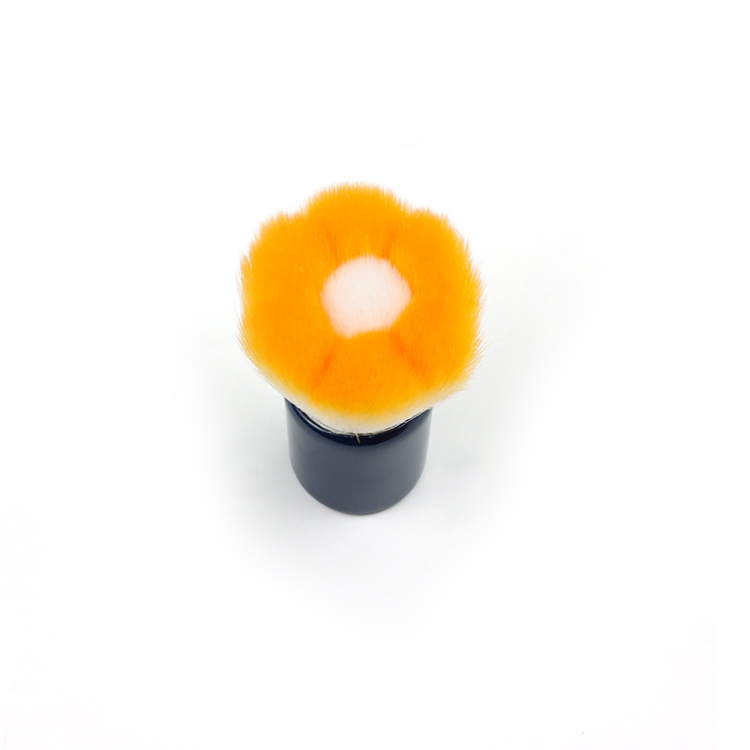 Flower shape Kabuki Power brush