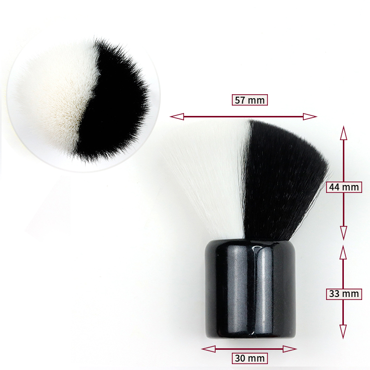 Black and white panda-style KABUKI design
