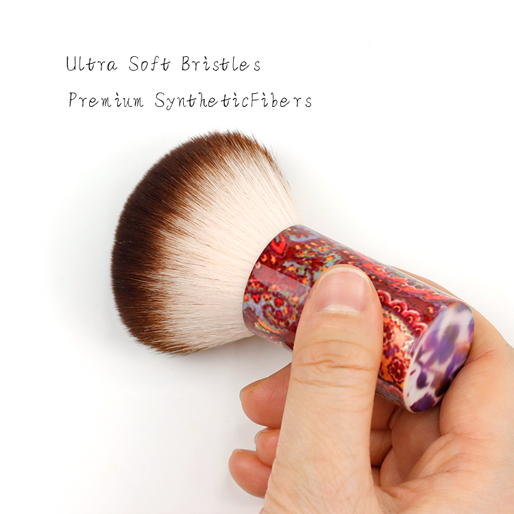 National style kabuki brush with 2C hair