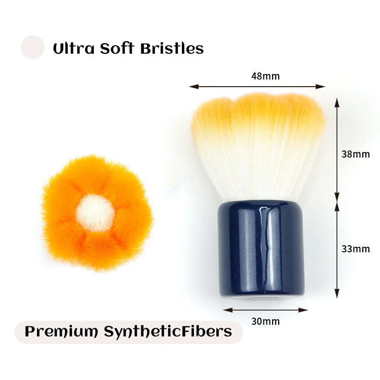 Flower shape Kabuki Power brush
