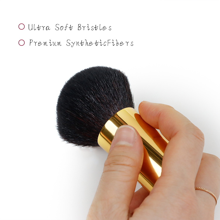 Luxurious metal high-end blush brush