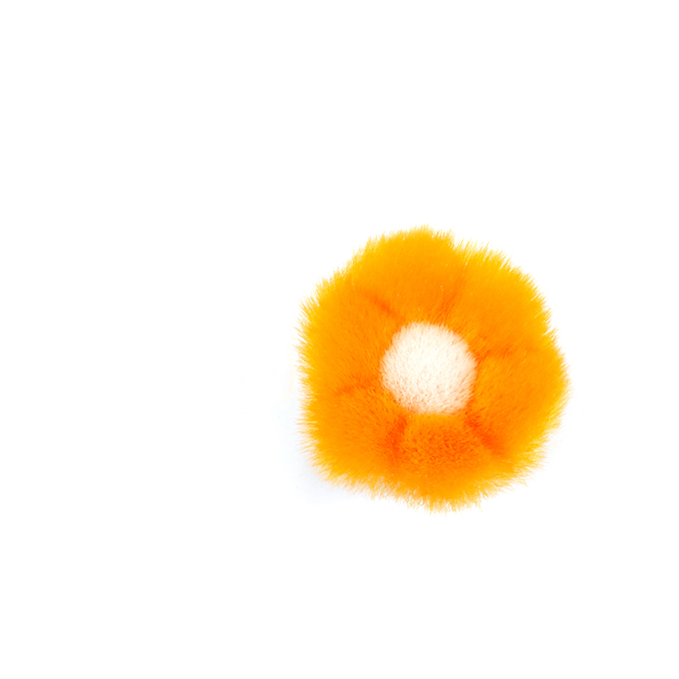 Flower shape Kabuki Power brush