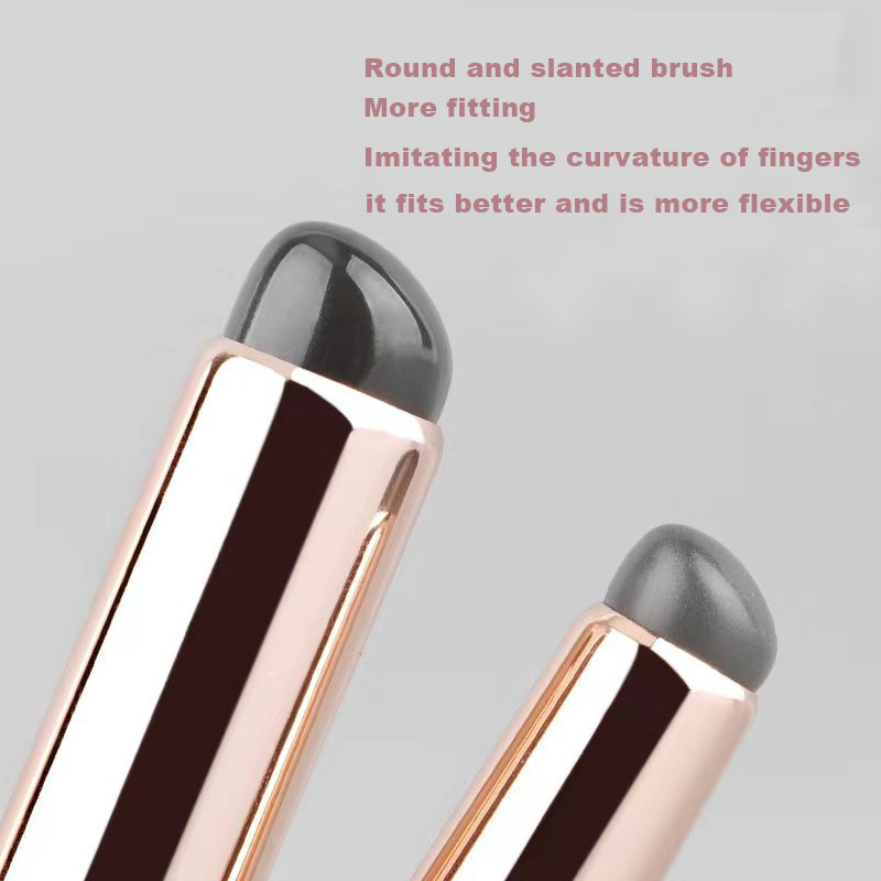 Makeup brush storage brush in the shape of fingers