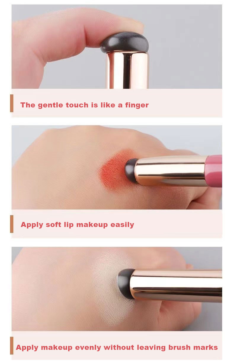 Makeup brush storage brush in the shape of fingers
