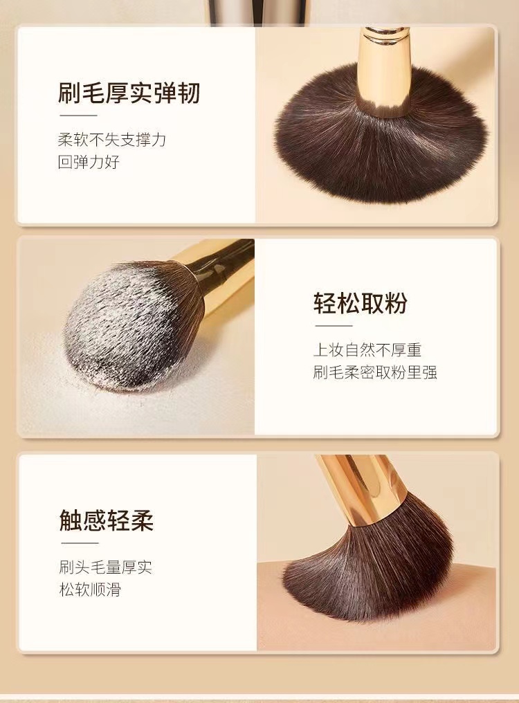 Professional Mini Travel makeup brush set of wooden handle with Luxury pakage