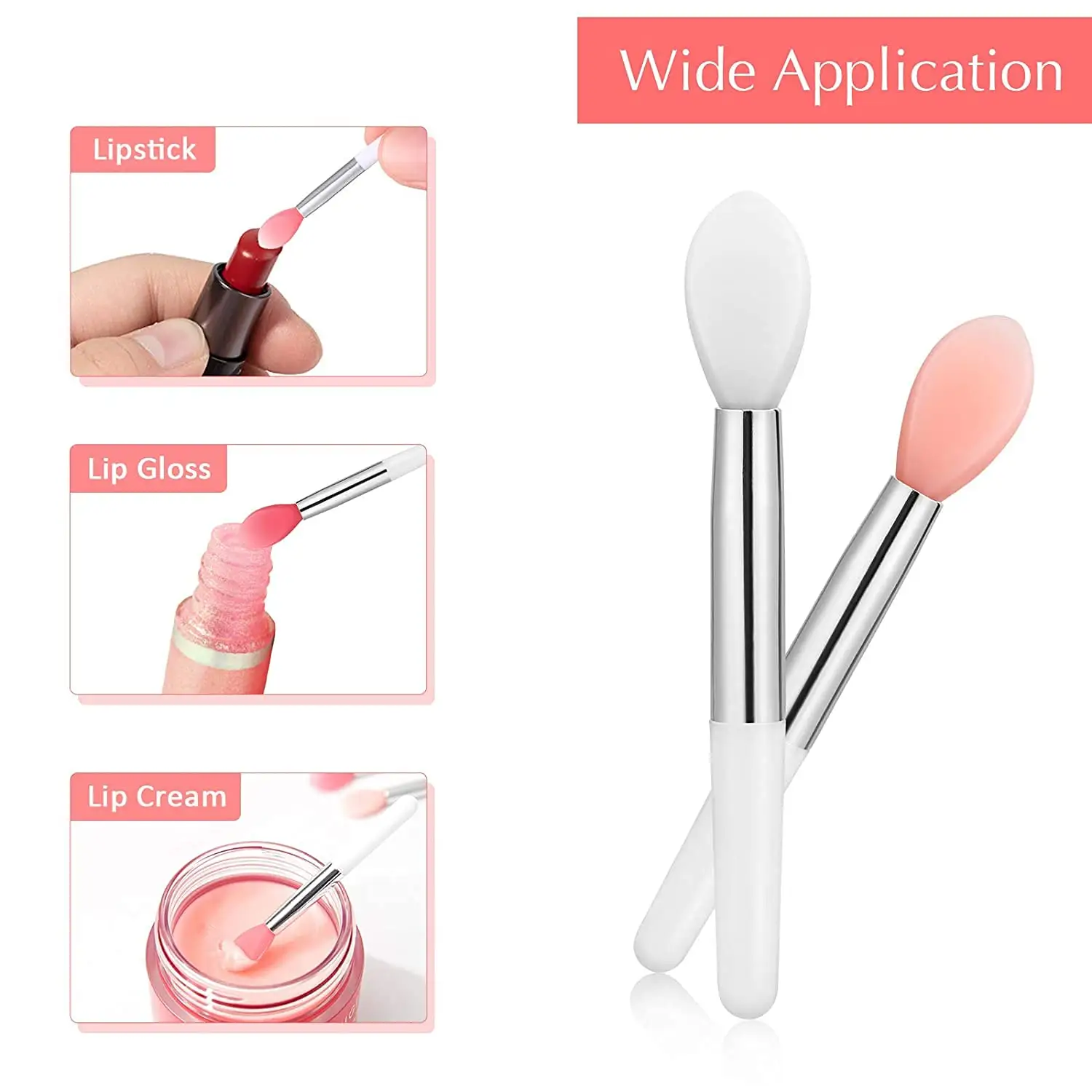 Soft Silicone lip Makeup Brush for Women Makeup Tool