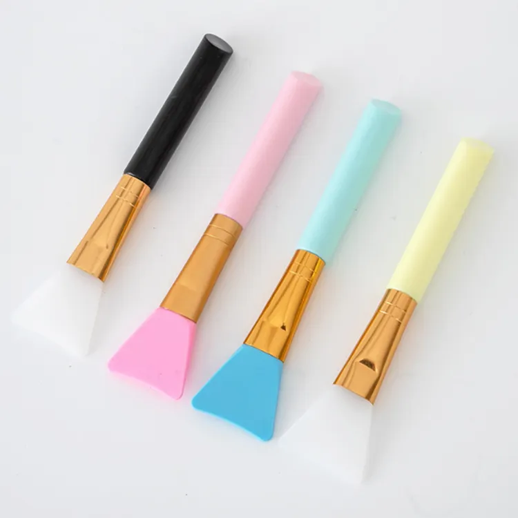 Wholesale Private Label Cosmetic Tools SPA Makeup Brush Soft Silicone Face Mask Brush