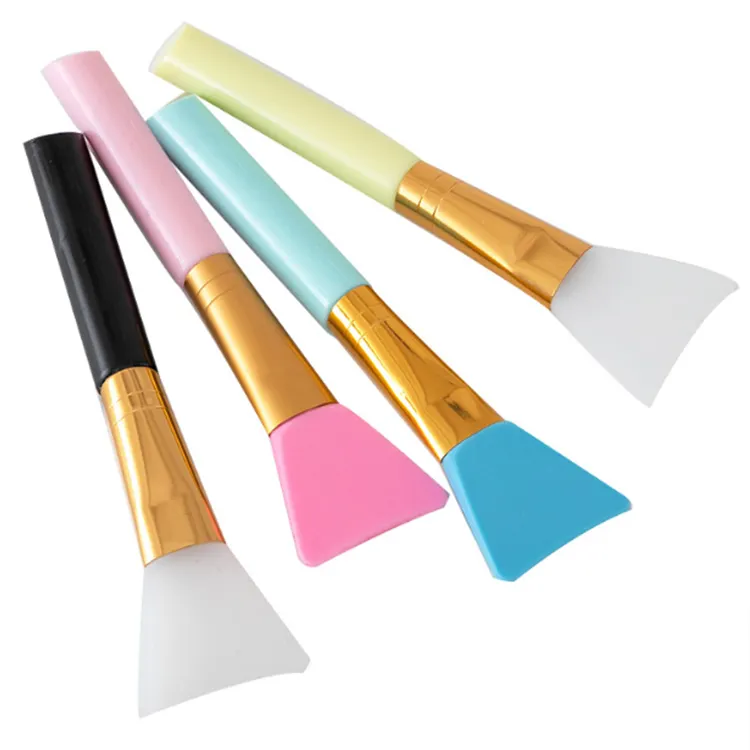 Wholesale Private Label Cosmetic Tools SPA Makeup Brush Soft Silicone Face Mask Brush