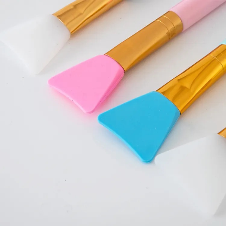 Wholesale Private Label Cosmetic Tools SPA Makeup Brush Soft Silicone Face Mask Brush