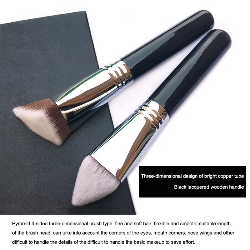 New Style Wholesale Premium Synthetic Hair Single Brush Foundation Brush Blush Makeup Brush