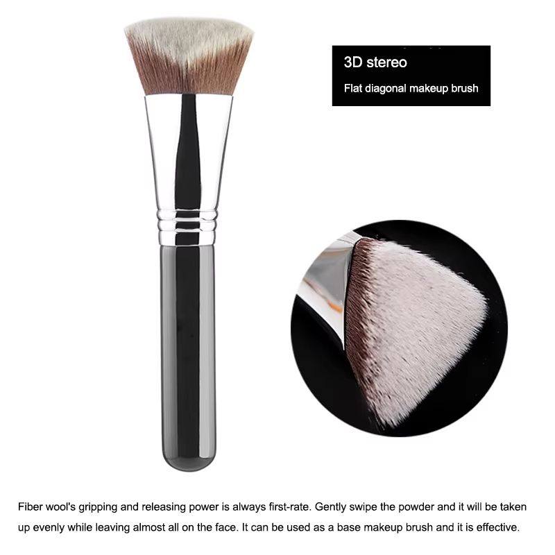 New Style Wholesale Premium Synthetic Hair Single Brush Foundation Brush Blush Makeup Brush