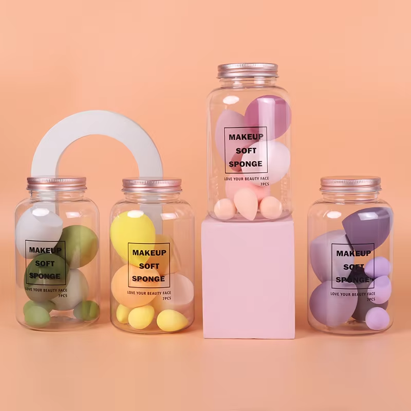 Wholesale Makeup Foundation Sponge Private Label Cosmetic Beauty Powder Puff Custom Logo Blender Soft Makeup Sponge Set