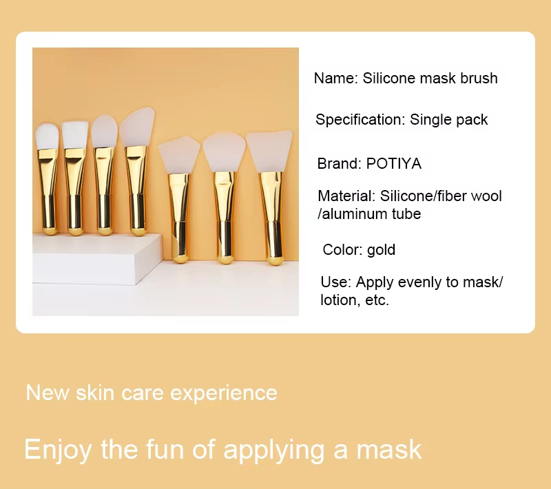 New Silicone Mask Brushes Flexible Facial Mud Mask Applicator Face Cleaning Brush Make up Tool