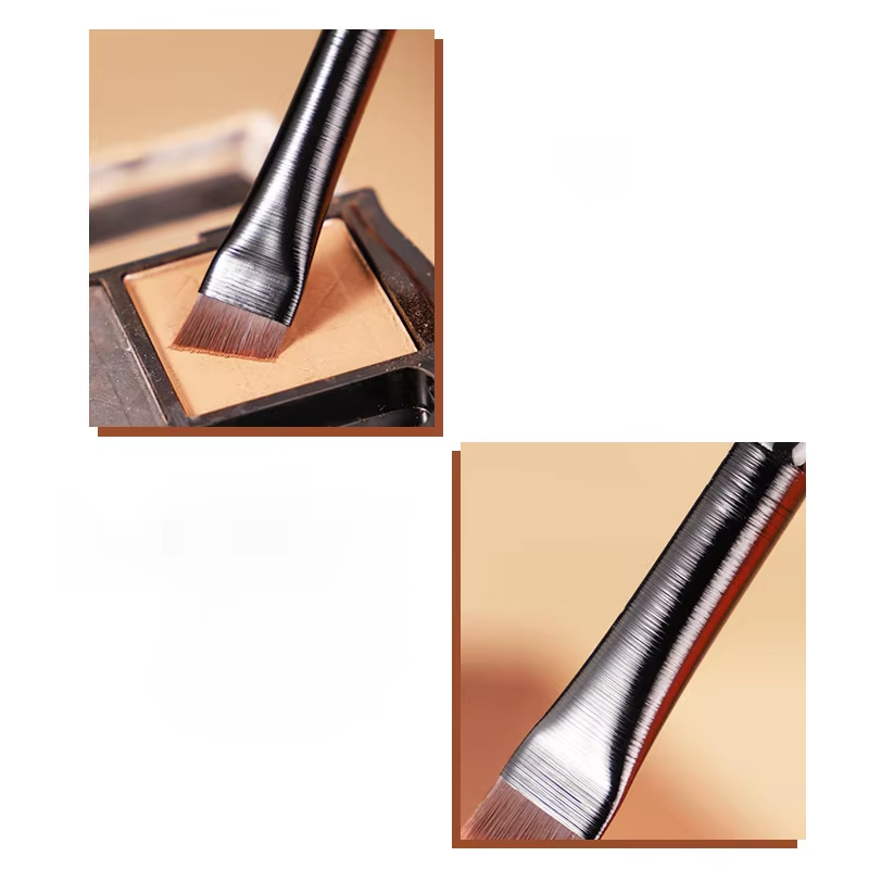 Eyeliner Brush Custom Makeup Brush Natural Hair Copper Tube Wire Drawing Process
