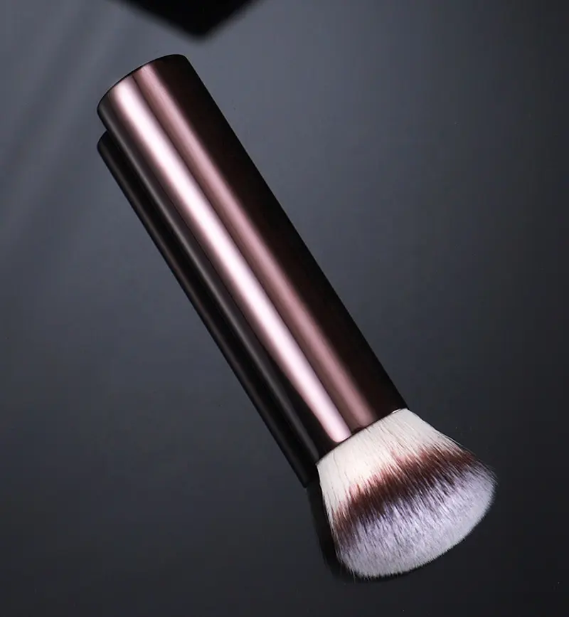 Single Makeup Brushes High End Popular Round Angled Foundation Makeup Blending Brush