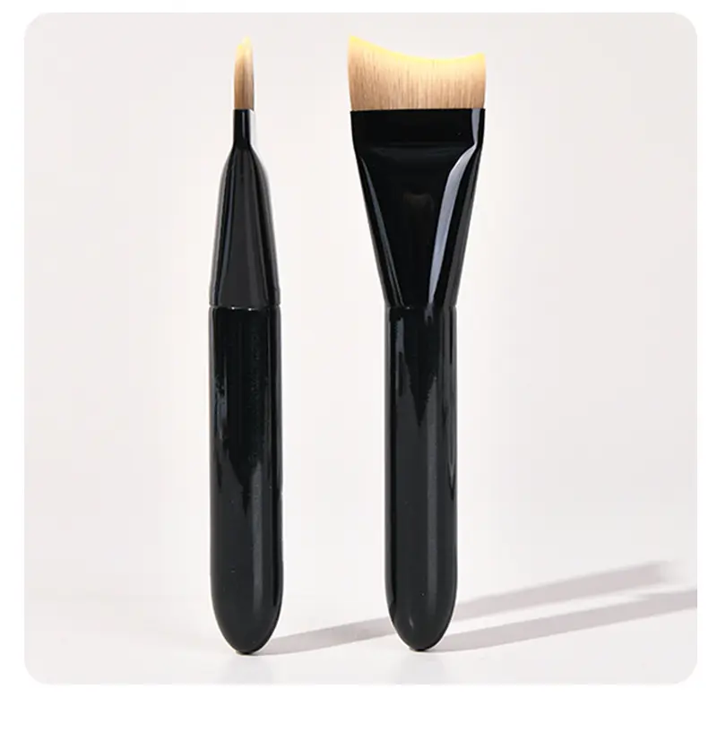 New Foundation Brush Ultra Thin Professional Handle Synthetic Hair Mask Brush Liquid Foundation Makeup Brush