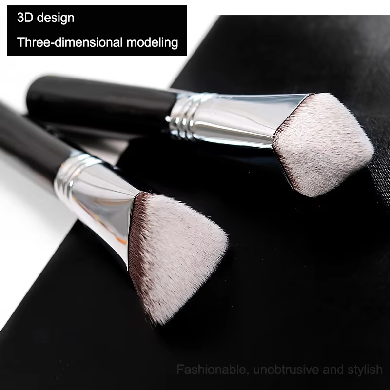 New Style Wholesale Premium Synthetic Hair Single Brush Foundation Brush Blush Makeup Brush