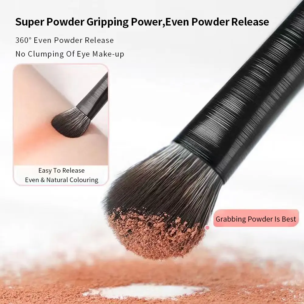 Complete Blending New Arrival Cosmetic Synthetic Design Angled Face Kabuki Wholesale Private Label Custom Makeup Brushes
