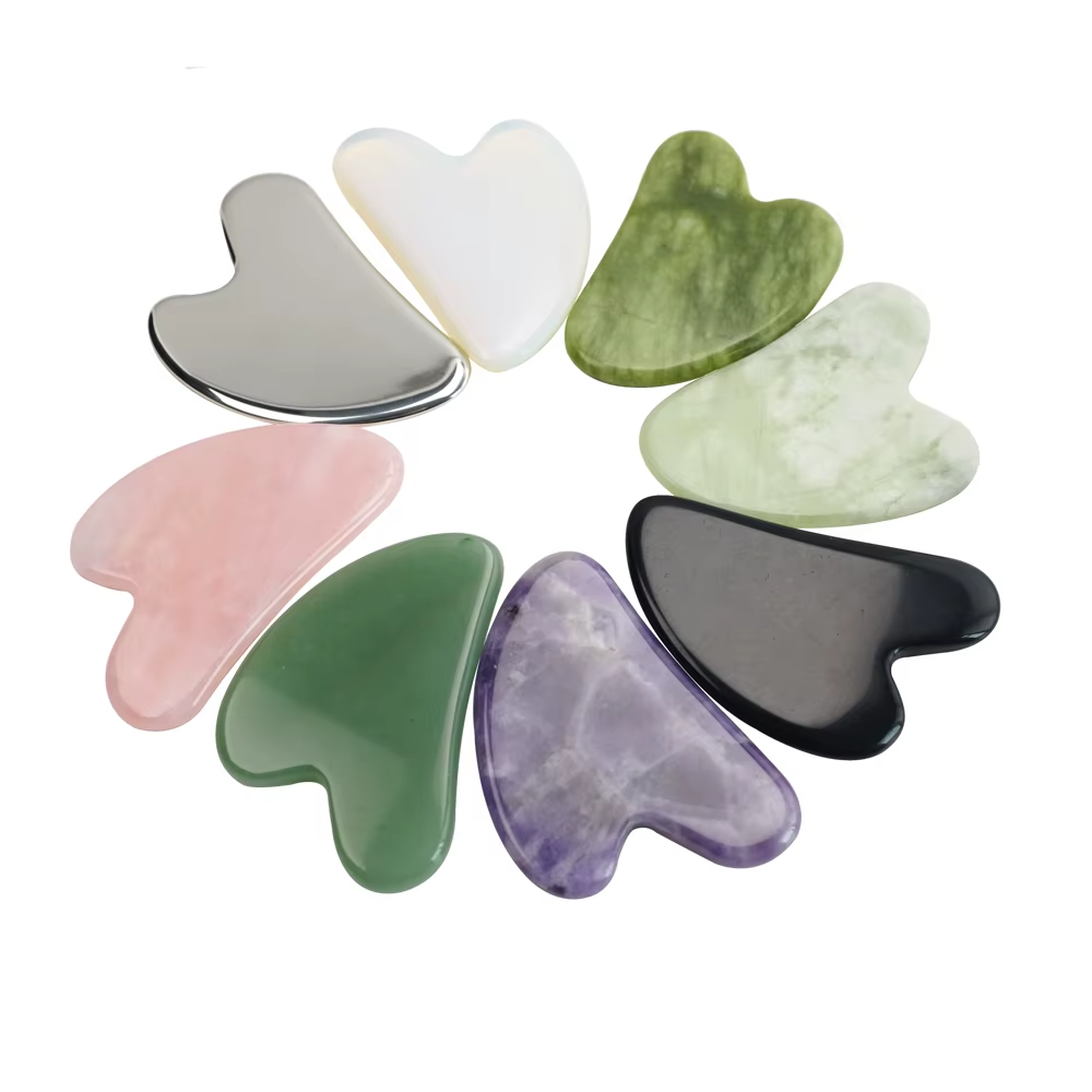 High Quality Stainless Steel Gua Sha Board Scraping Massage Tool Portable Neck Back Leg Muscle Relax Tools