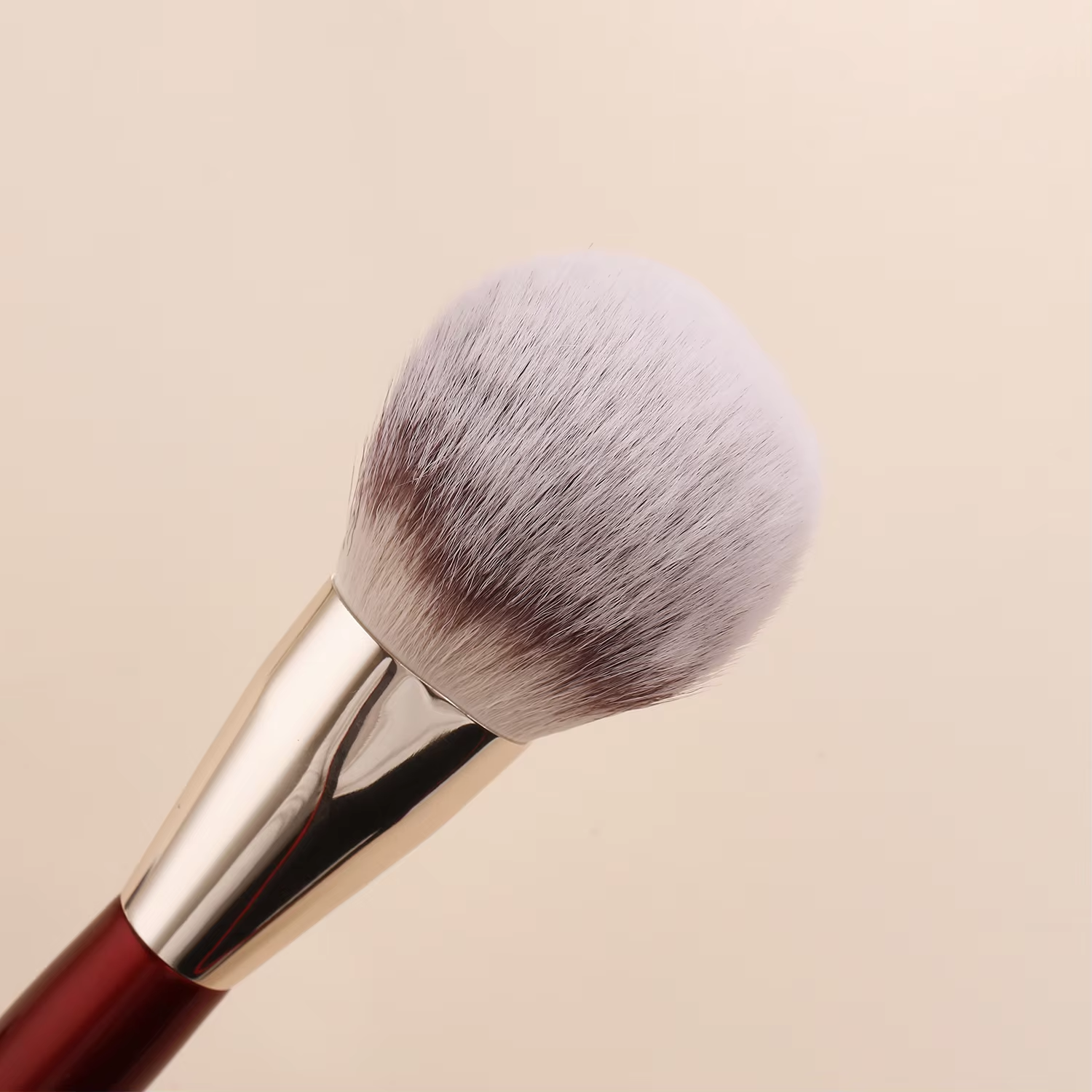 24pcs Professional High Quality Synthetic Nylon Fiber Flat Makeup Brushes Travel-friendly Handles for Face