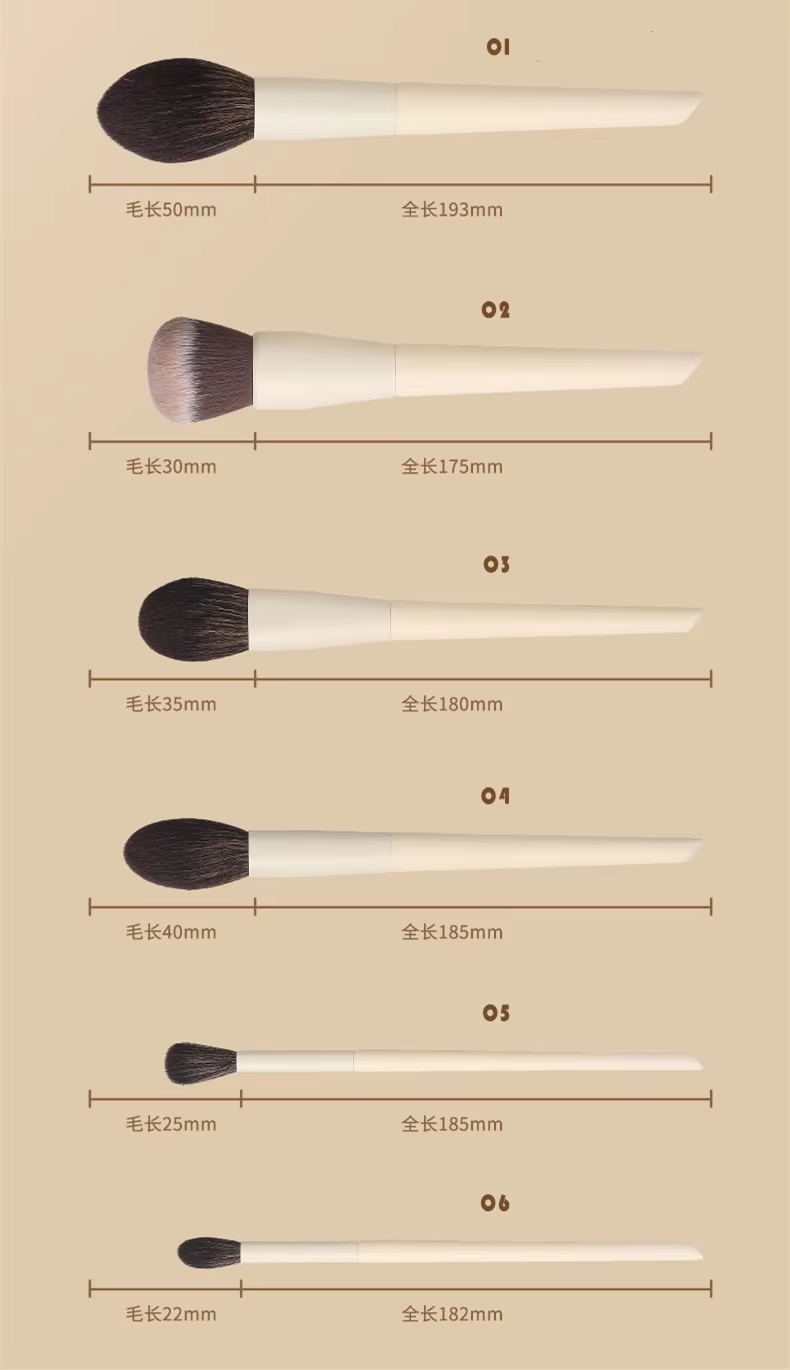  New Private Label 13 PCS Cream Vegan Synthetic Make up Brushes Custom Logo Professional Makeup Brush Set High Quality