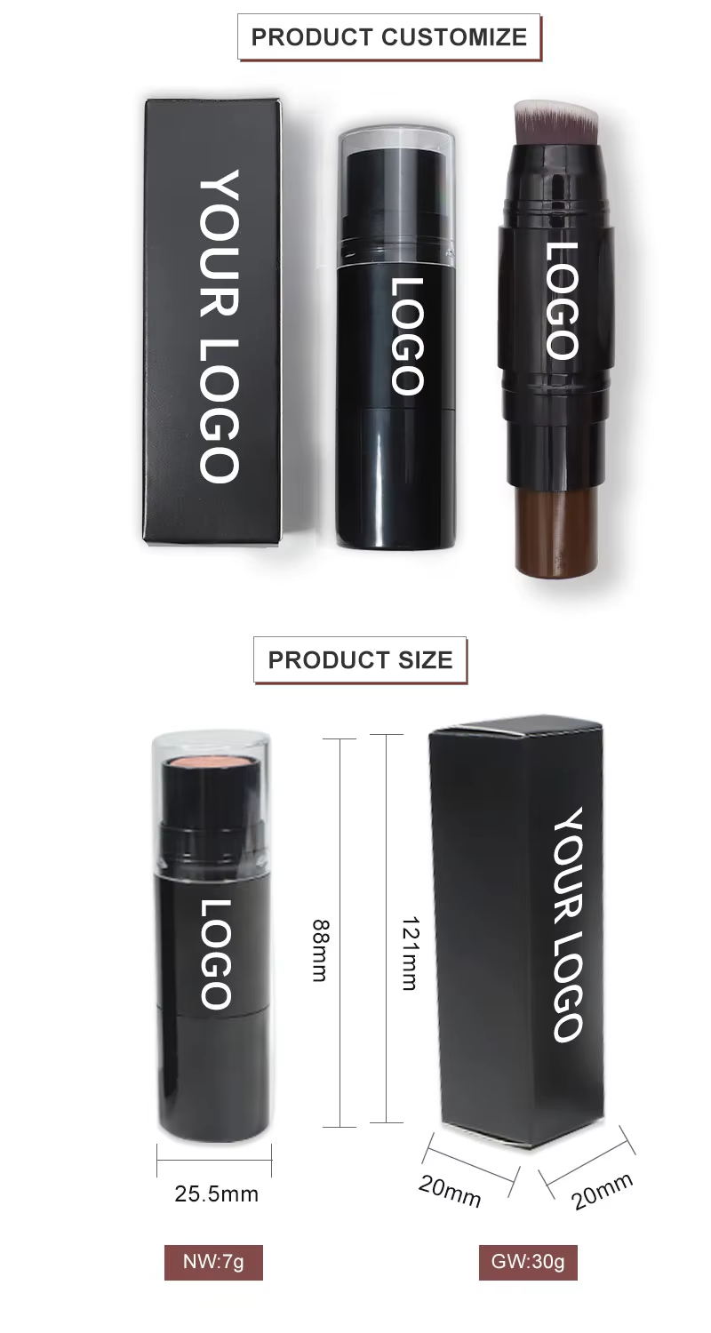  Private Label Stick Foundation Low MOQ Cream Concealer Stick Face Makeup Contour Stick