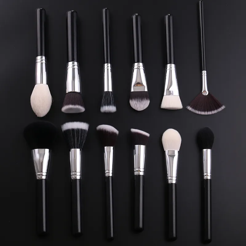 35pcs Professional Makeup Brushes Wood Handle Customized Wholesale Brushes for Concealer Application use for whole face