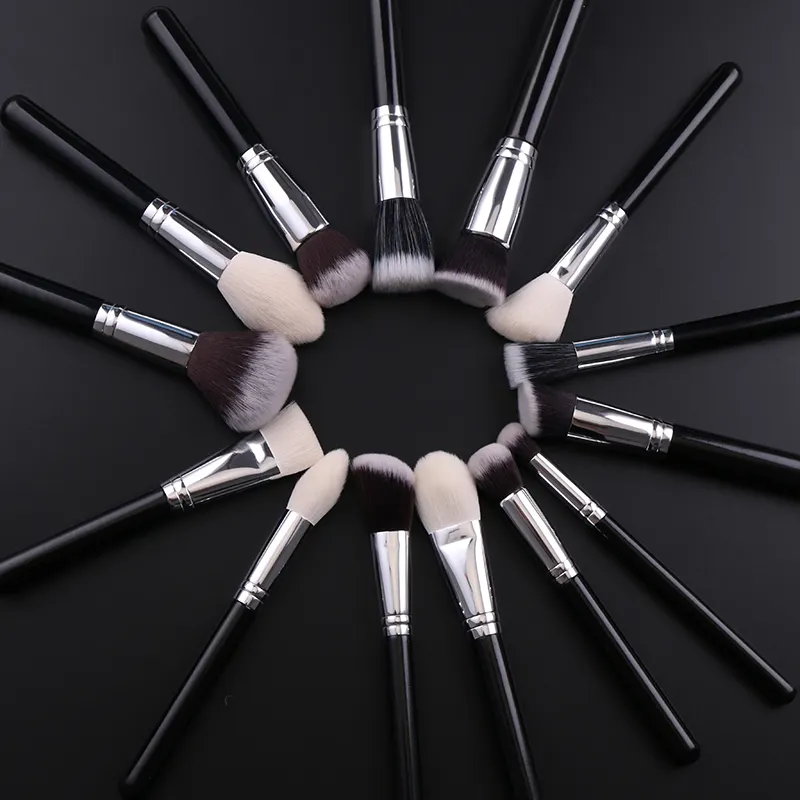 30pcs professional makeup brush set use for face can be print owner label