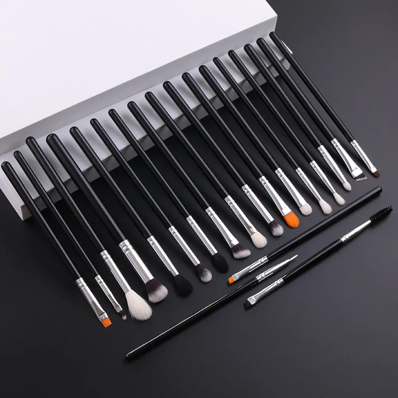 Private Label High End Personalized Hair 20pcs Eyeshadow Makeup Brush Set
