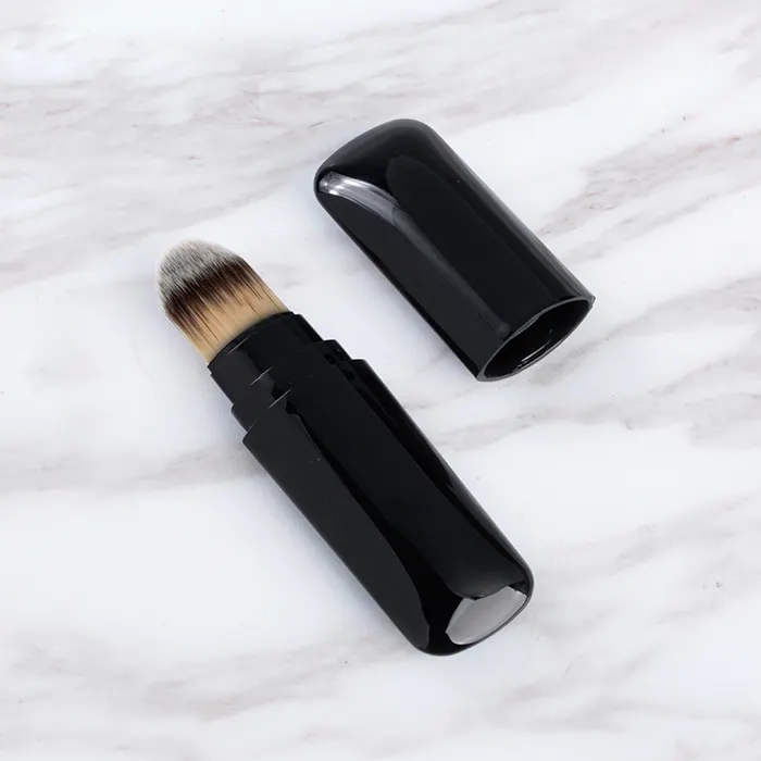 Newest design of Retractable Makeup Brush Foundation Cosmetic Brushes Beauty Tools Portable travel makeup brush
