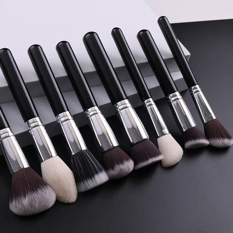 30pcs professional makeup brush set use for face can be print owner label