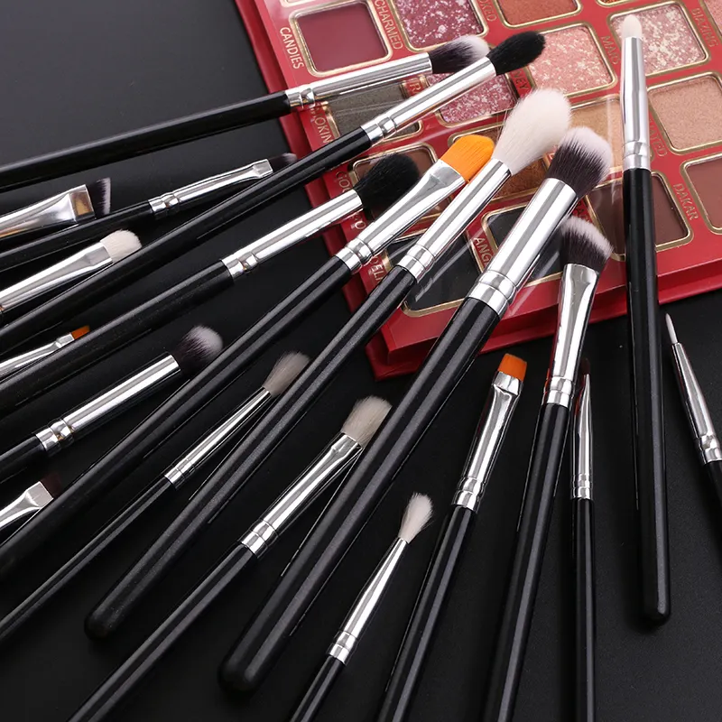 Private Label High End Personalized Hair 20pcs Eyeshadow Makeup Brush Set