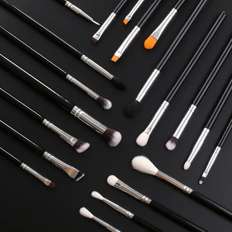 Private Label High End Personalized Hair 20pcs Eyeshadow Makeup Brush Set