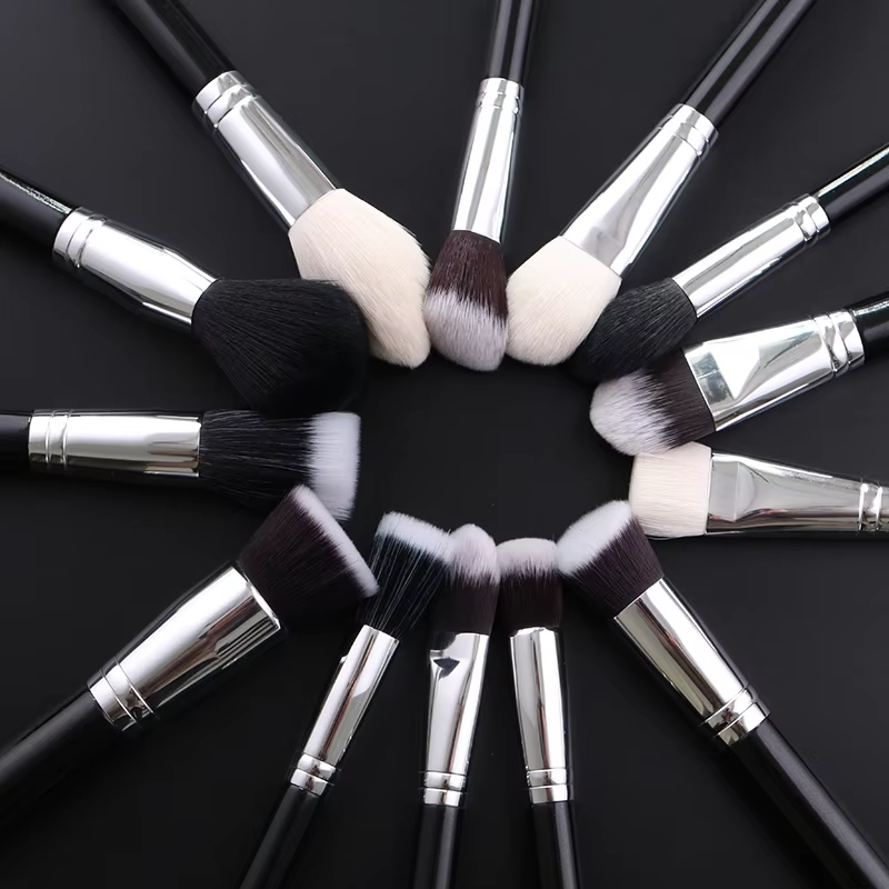35pcs Professional Makeup Brushes Wood Handle Customized Wholesale Brushes for Concealer Application use for whole face
