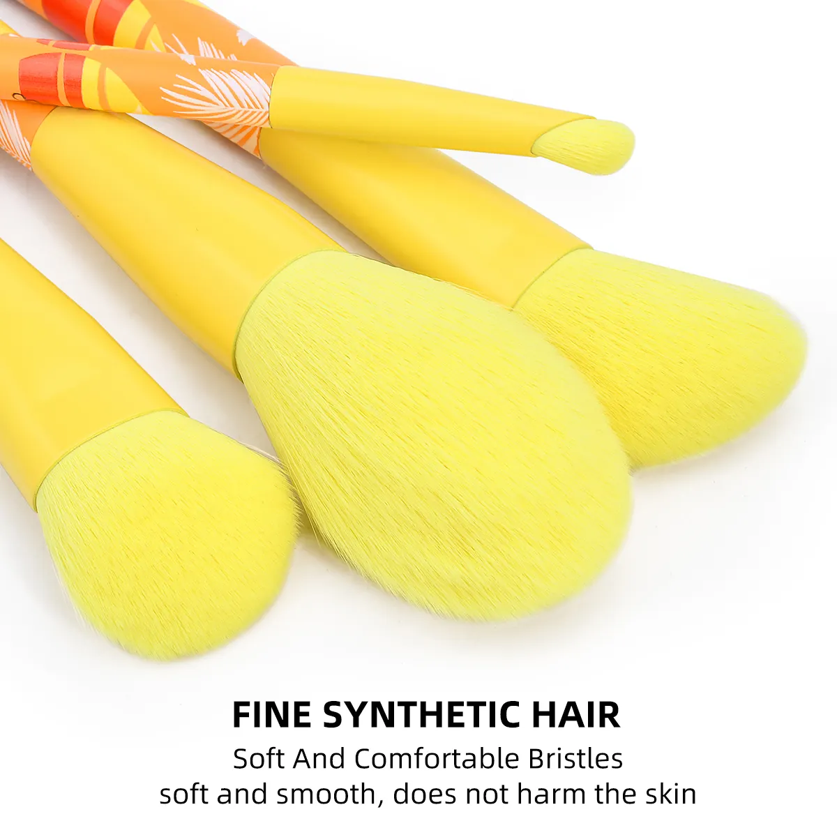 Factory Direct 4Pcs Custom 3D Print Makeup Brushes Powder Contour Blush Eyeshadow Make up Brush Wholesale Makeup & Tools