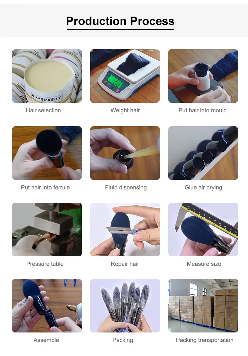 Double-headed Facial Cream Scoop Cosmetic Brush with Digging Spoon Soft Hair Face Mask Brush Skin Care Tools Foundation 