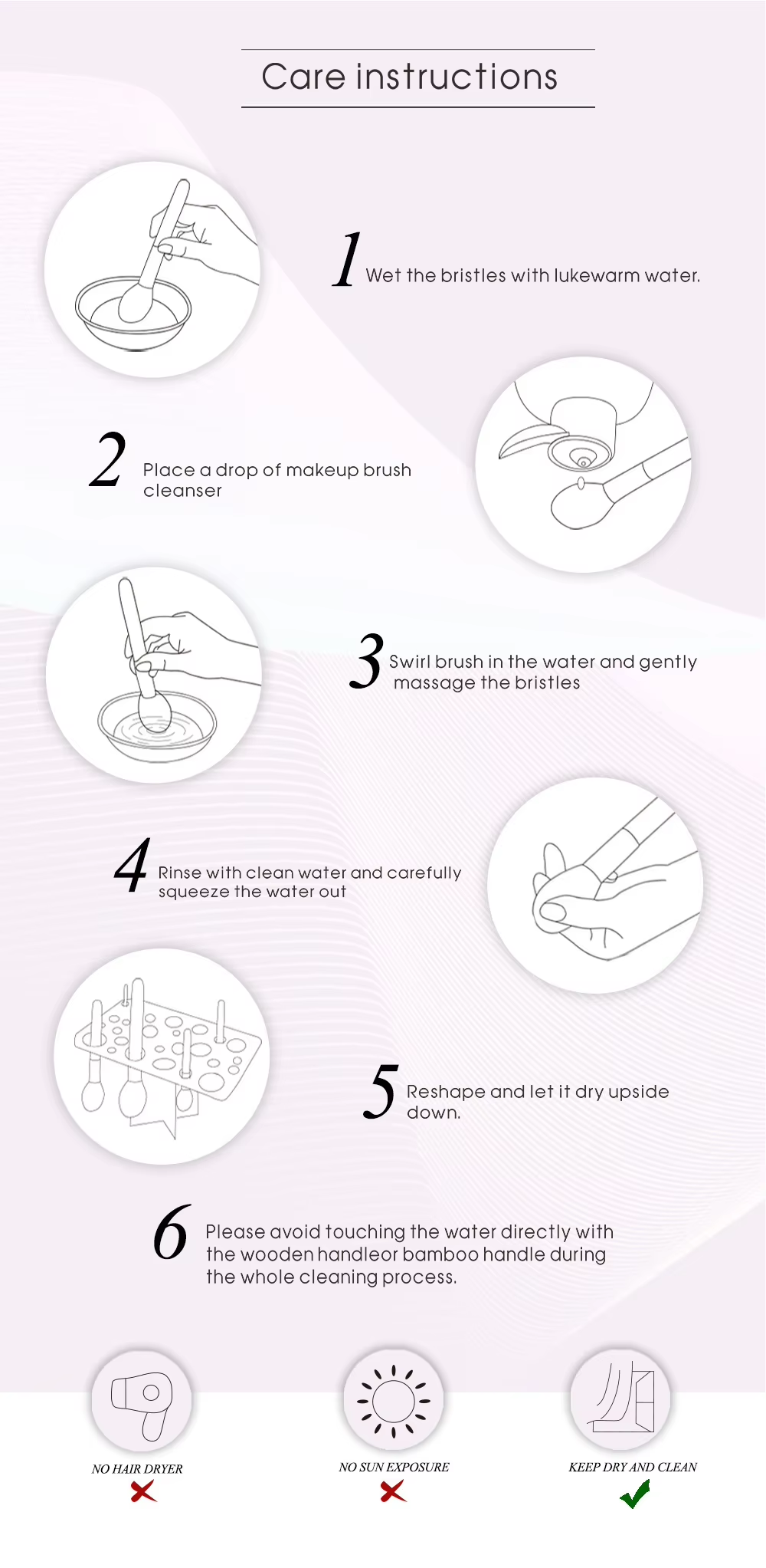 Single Diamond Design 3D Printing Angled Makeup Foundation Brush Fluffy Soft Synthetic Plastic Handle Liquid Foundation 