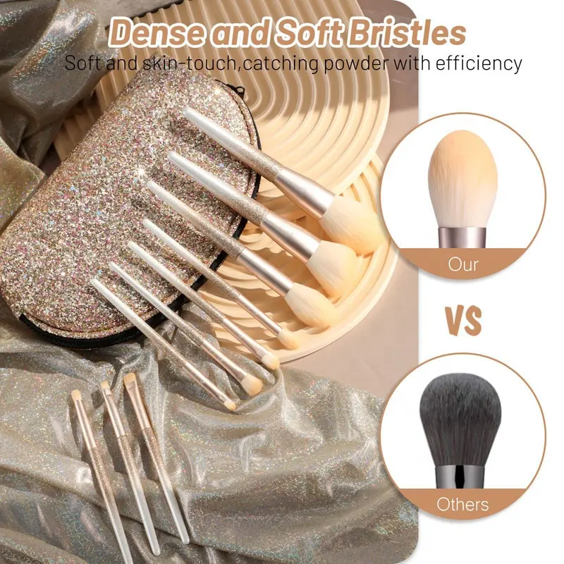 High-end Makeup Brushes Set Foundation Powder Eyeshadow Eyeliner Lip Brush Professional Cosmetic Makeup Tool