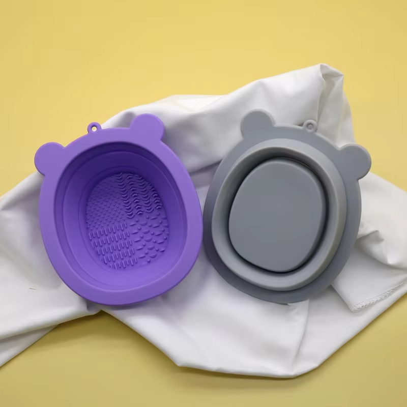 Hot Sale Makeup Brush Sponge Cleaner by Silicone Cup Cleaner Paint Cleaning Pad Makeup Brush Cleaner Pad Silicon Pads