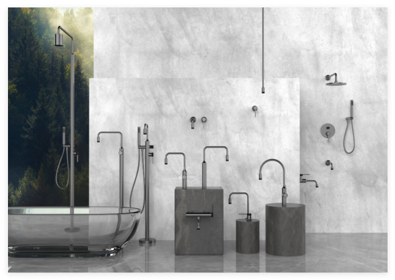 77 Series' bathroom accessories