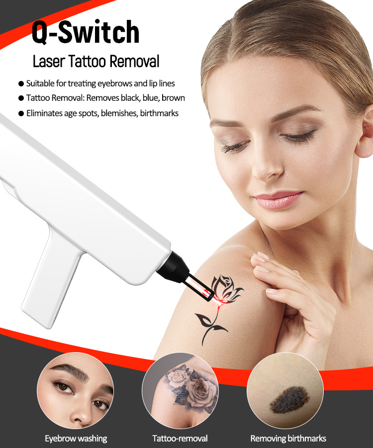 CO2 laser+Q-Switch (2 in 1)