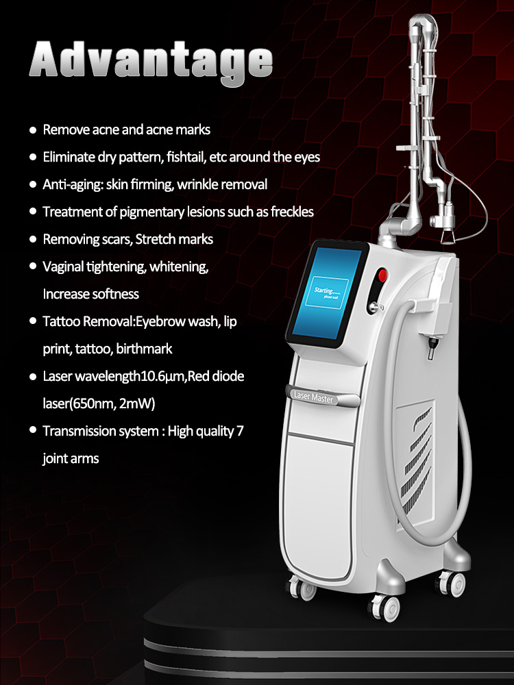 CO2 laser+Q-Switch (2 in 1)