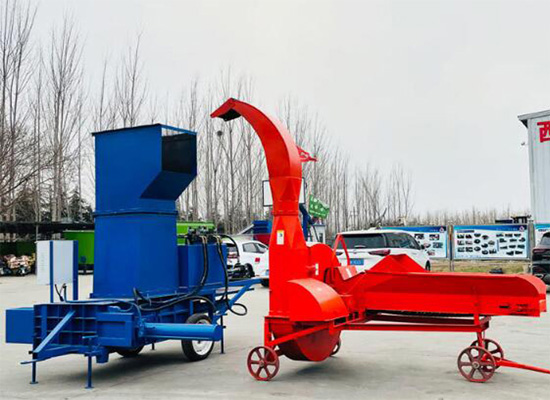 Automatic Farm Silage Baler Making Equipment Animal Feed Hay and Straw Alfalfa Square Horizontal Hay Baler Machine