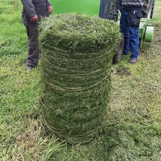 Tractor Mounted Rice Straw Corn Silage Packing Mini Round Hay Baler Machine Alfalfa Grass Wrapper Roll Baler