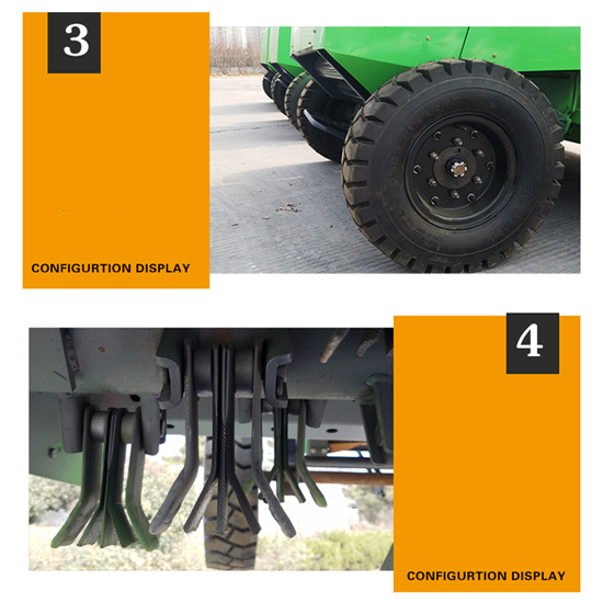 Tractor Mounted Rice Straw Corn Silage Packing Mini Round Hay Baler Machine Alfalfa Grass Wrapper Roll Baler